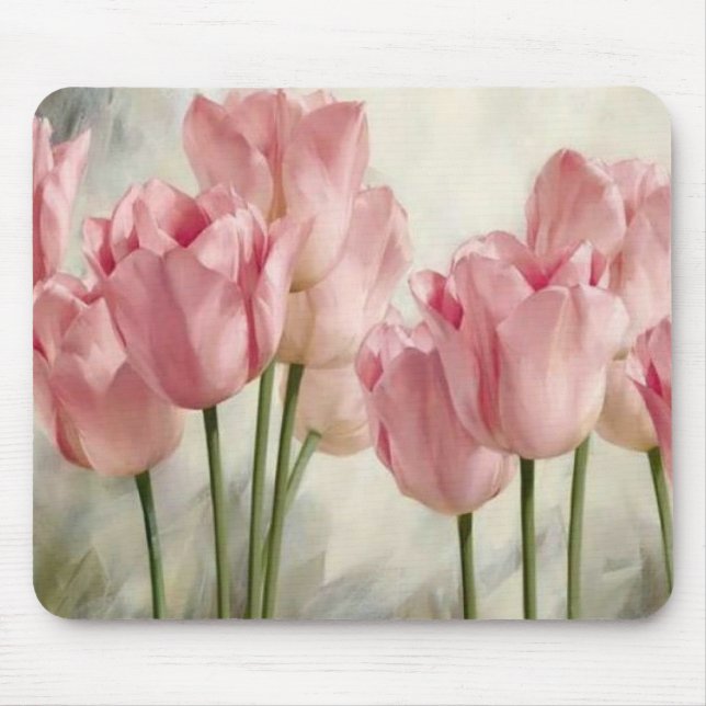 Tulips Mouse Mat (Front)