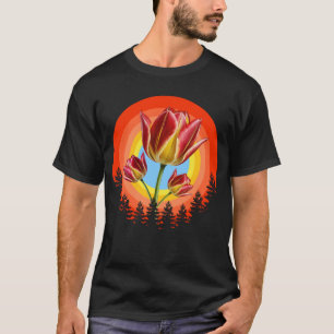 tulips nature botanical plant T-Shirt