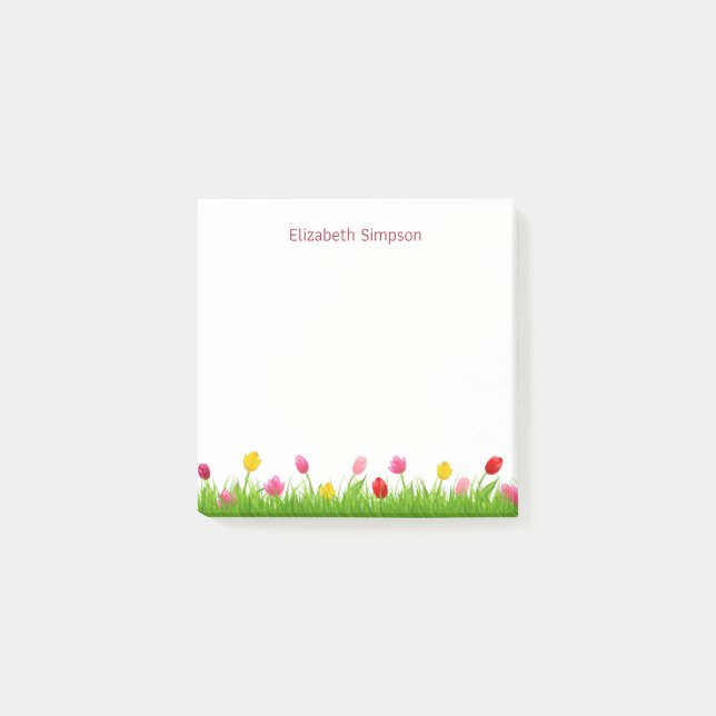 Tulips Notes (Front)