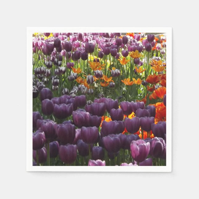 Tulips Paper Napkin (Front)