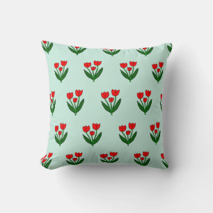 Tulips Pattern Cushion