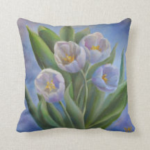 "Tulips" pillow