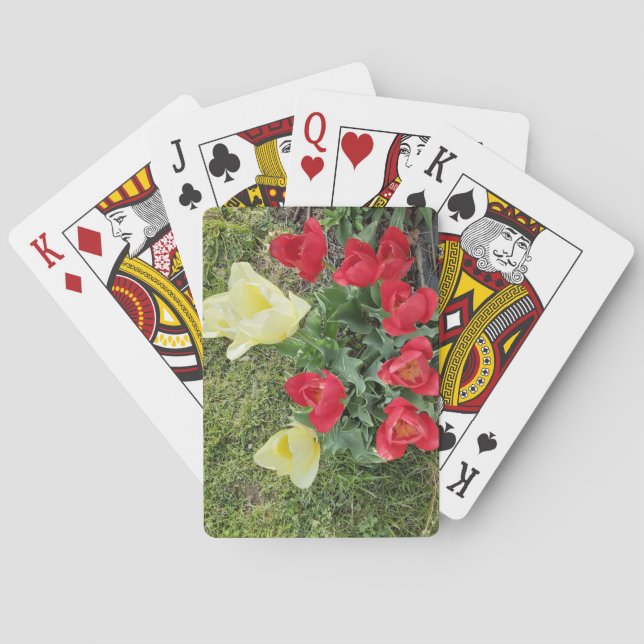 Tulips Playing Cards (Back)