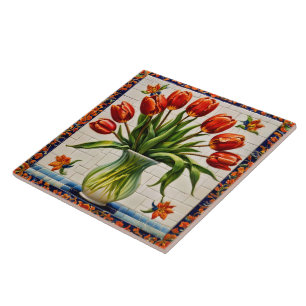 Tulips Popular Beautiful Collection Tile