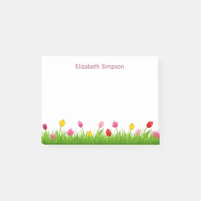 Tulips Post-it Notes (Front)