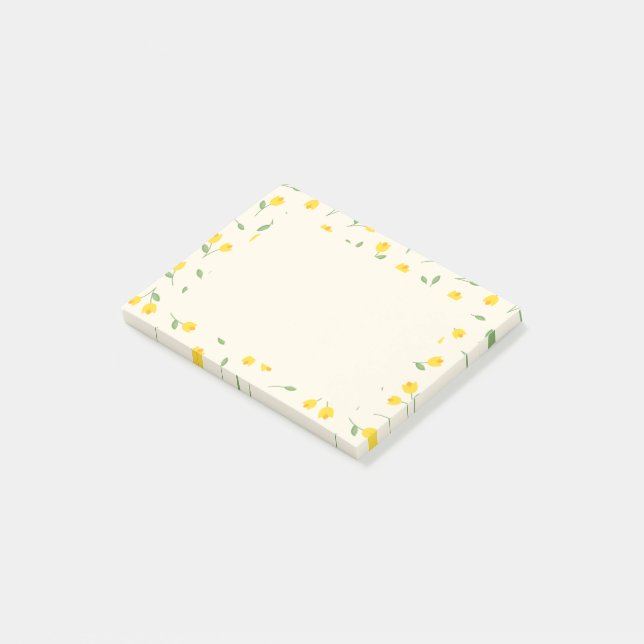 Tulips Post-it Notes (Angled)