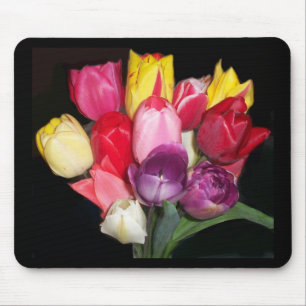 Tulips Says it All Mouse Mat