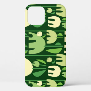 Tulips Scandinavian Style Pattern iPhone 12 Case