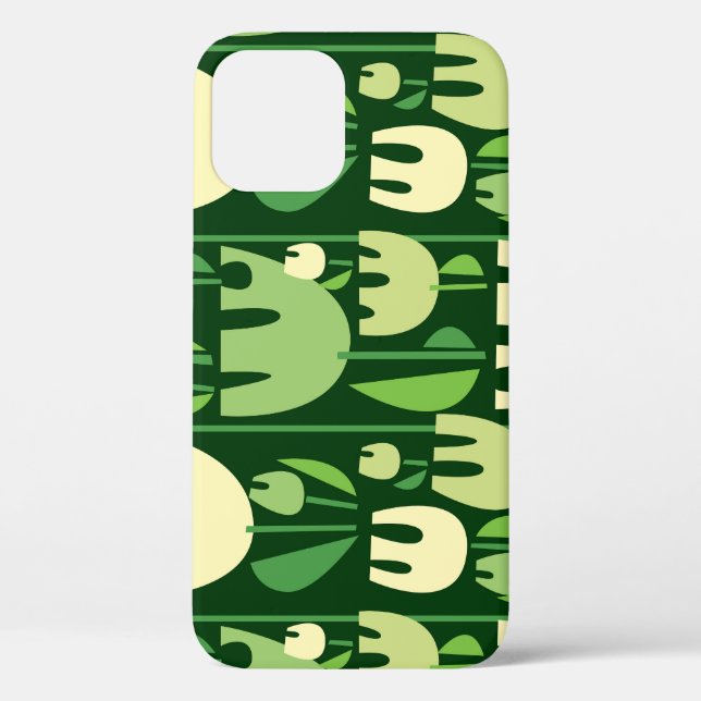 Tulips Scandinavian Style Pattern Case-Mate iPhone Case (Back)