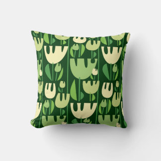 Tulips Scandinavian Style Pattern Cushion