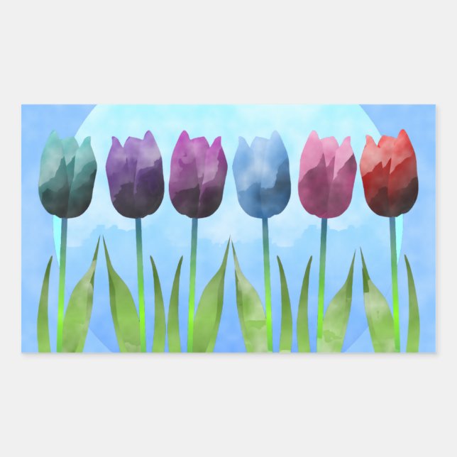 Tulips Sticker (Front)