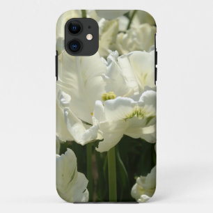 Tulips the white iPhone 11 case