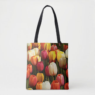 Tulips tote bag