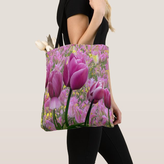 Tulips Tote Bag (Close Up)
