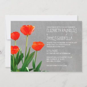Tulips Wedding Invitations