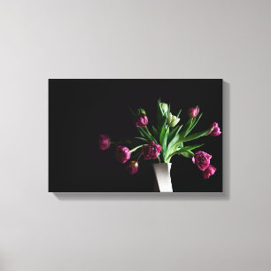 Tulips Wrapped Canvas Art