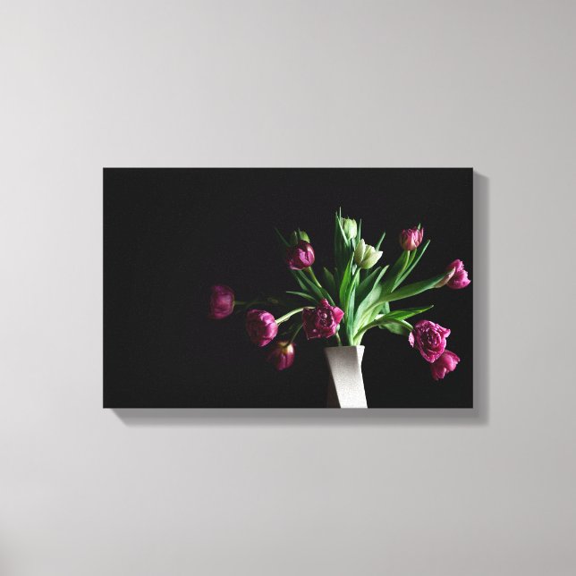 Tulips Wrapped Canvas Art (Front)