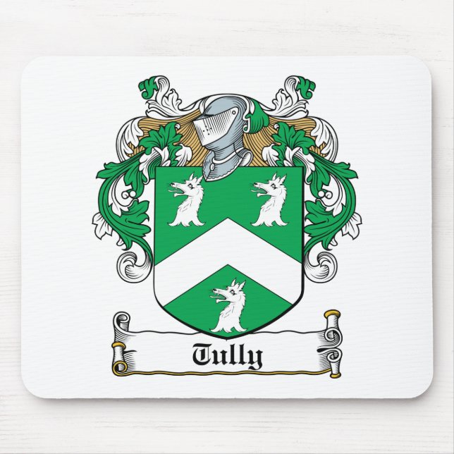 Tully Family Crest Mouse Mat (Front)