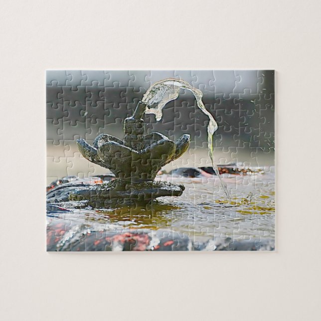 Tully, Kildare .Fountain Stable Yard Jigsaw Puzzle (Horizontal)