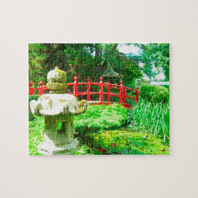 Tully Kildare Japanese Gardens Jigsaw Puzzle (Horizontal)