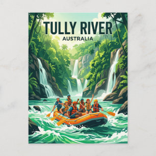 Tully River Australia Postcard