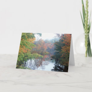 Tully River Autumn Card