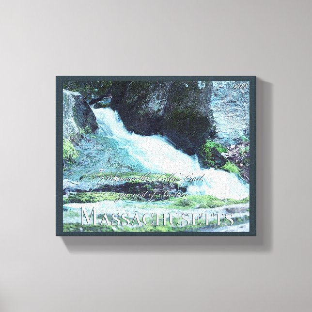 Tully Trail Poster Canvas Print (Front)