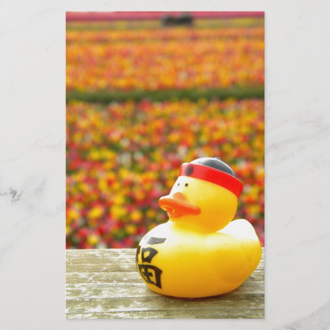 Tulpip Ducky Stationery (Front)