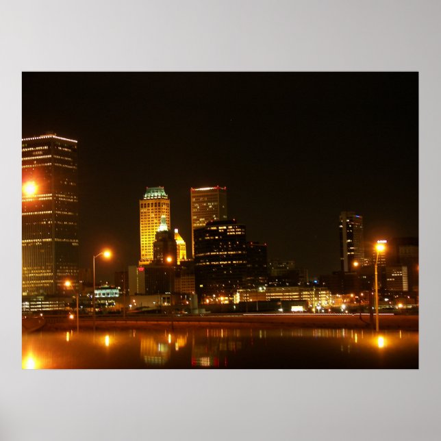 Tulsa Downtown Poster (Front)