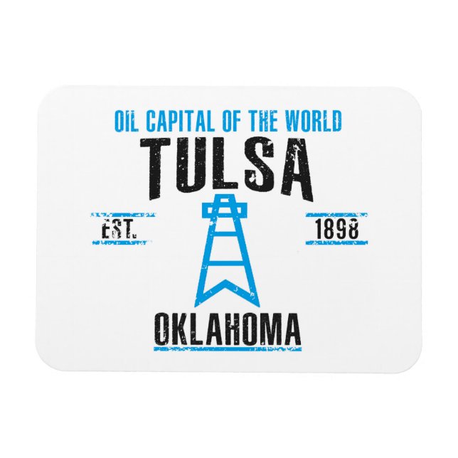 Tulsa Magnet (Horizontal)