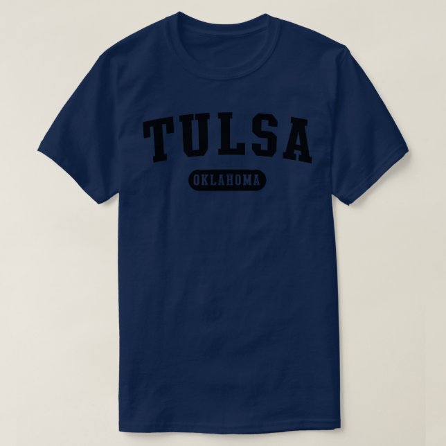 Tulsa OK T-Shirt (Design Front)