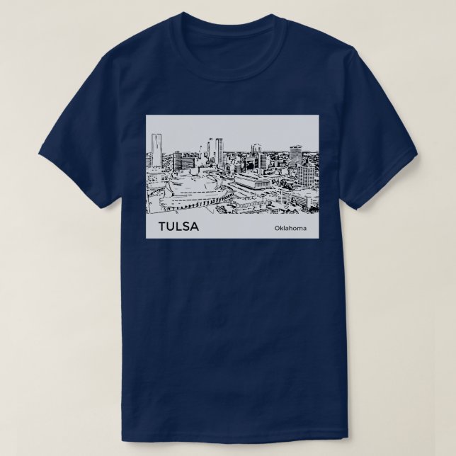 Tulsa Oklahoma  2 T-Shirt (Design Front)