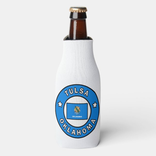 Tulsa Oklahoma Bottle Cooler (Bottle Front)