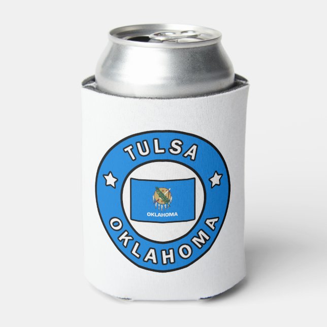 Tulsa Oklahoma Can Cooler (Can Front)
