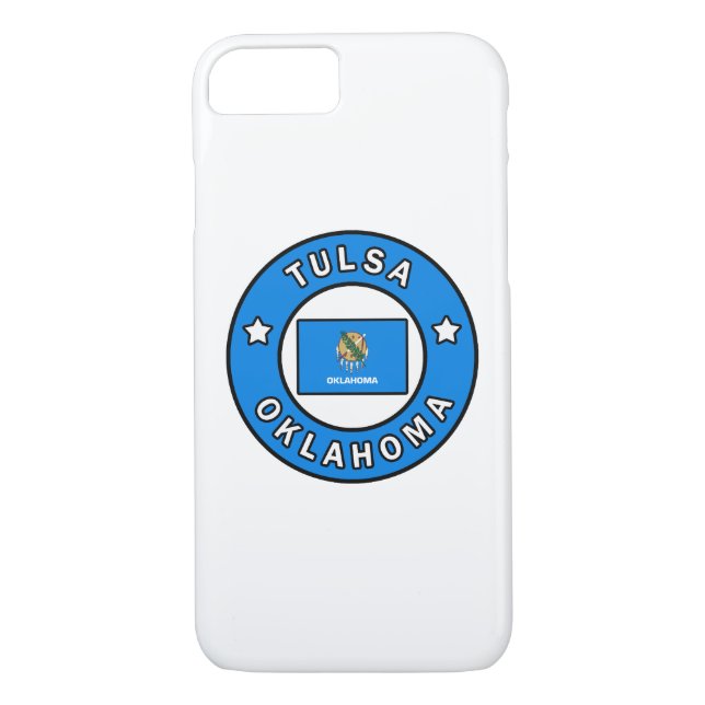 Tulsa Oklahoma Case-Mate iPhone Case (Back)