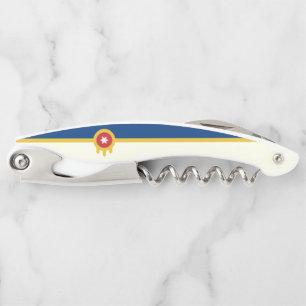 Tulsa (Oklahoma) city flag Corkscrew