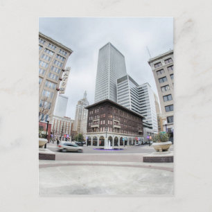 tulsa oklahoma downtown postcard