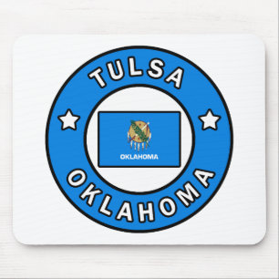 Tulsa Oklahoma Mouse Mat