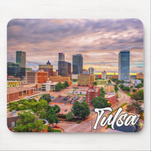 Tulsa, Oklahoma, United States Mouse Mat