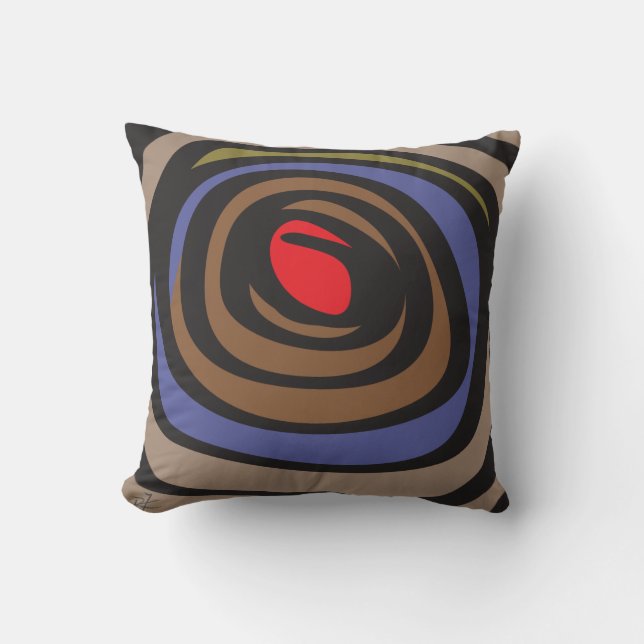 Tulsa Tornado Cushion (Front)