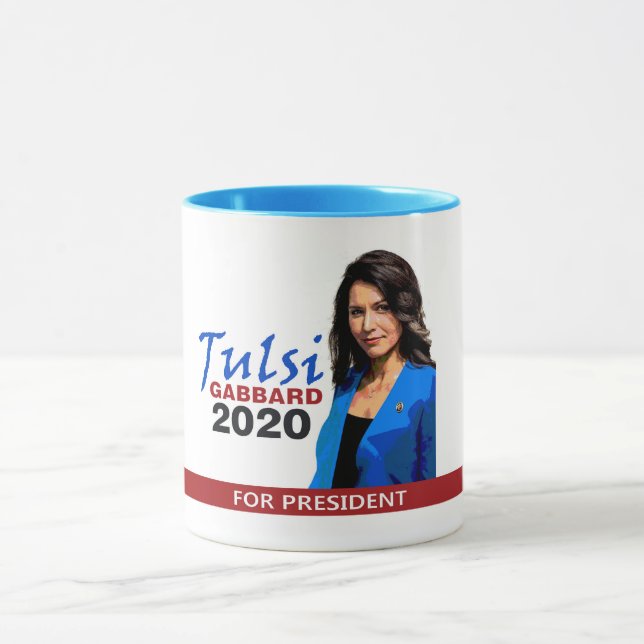 Tulsi for President 2020 Mug (Center)