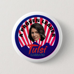 Tulsi Gabbard 2020 6 Cm Round Badge