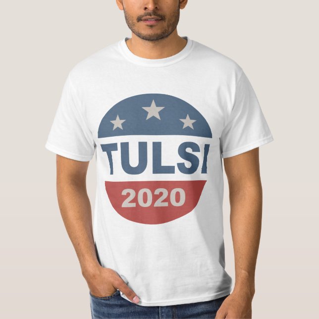 Tulsi Gabbard 2020 for President T-Shirt (Front)