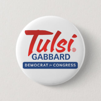 Tulsi Gabbard for Congress 6 Cm Round Badge