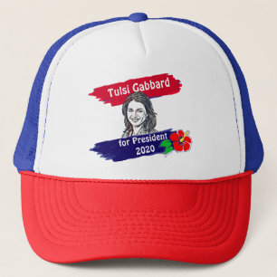 Tulsi Gabbard for President 2020 Election Trucker Hat