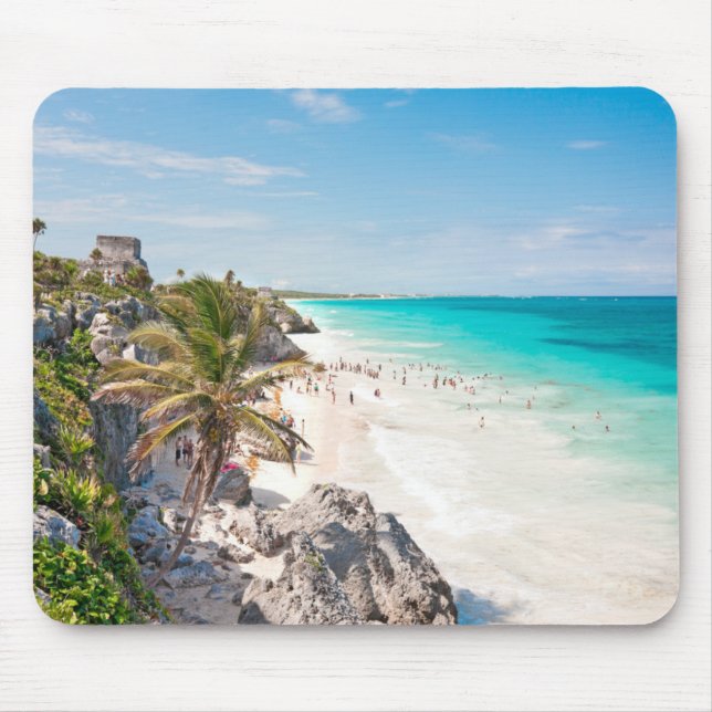 Tulum Beach Mouse Mat (Front)