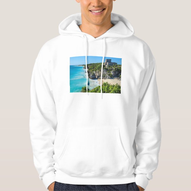 Tulum Mayan Ruins Hoodie (Front)
