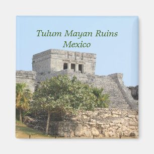 Tulum Mayan Ruins, Mexico Travel Magnet