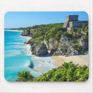Tulum Mayan Ruins Mouse Mat