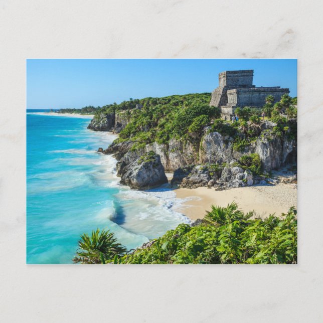 Tulum Mayan Ruins Postcard (Front)